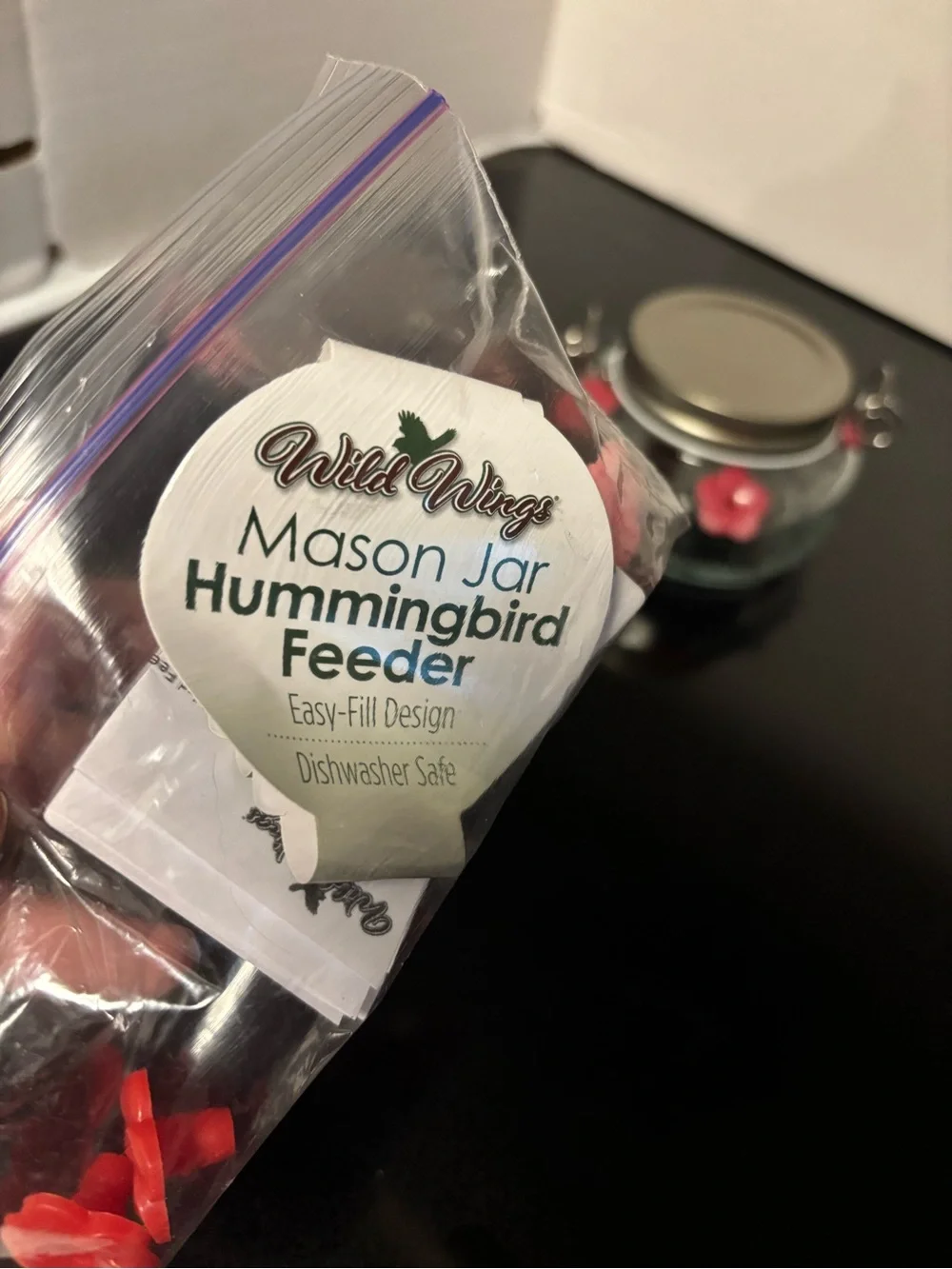 Two new hummingbird feeders